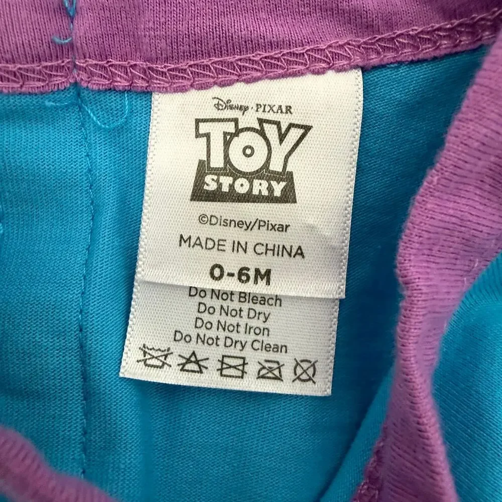 Disney Toy Story Spirit Halloween Martian baby onesie costume blue